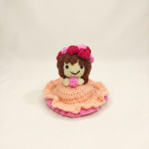 Handmade Reversible Crochet Doll — 2-in-1 Storytelling Flip Doll for Gifting & Kids