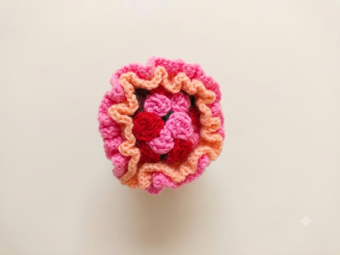 Handmade Reversible Crochet Doll — 2-in-1 Storytelling Flip Doll for Gifting & Kids - Image 3